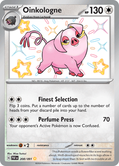 Oinkologne #208 — Pokemon Paldean Fates