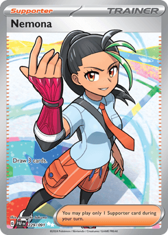 Nemona #229 — Pokemon Paldean Fates