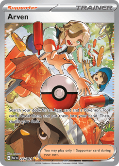 Arven #235 — Pokemon Paldean Fates
