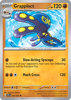 Grapploct #52 — Pokemon Paldean Fates