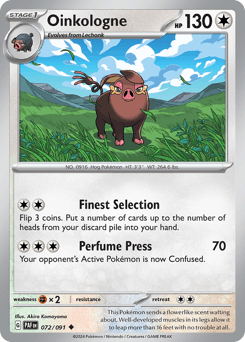 Oinkologne #72 — Pokemon Paldean Fates