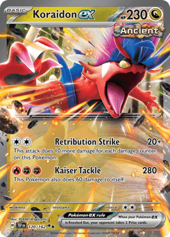 Koraidon ex #120 — Pokemon Temporal Forces