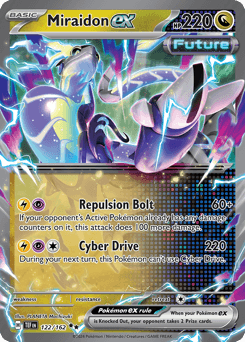 Miraidon ex #122 — Pokemon Temporal Forces