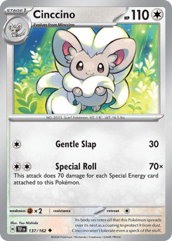 Cinccino #137 — Pokemon Temporal Forces