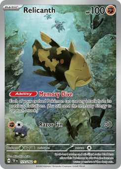 Relicanth #173 — Pokemon Temporal Forces