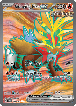 Gouging Fire ex #188 — Pokemon Temporal Forces