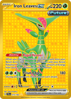 Iron Leaves ex #213 — Pokemon Temporal Forces