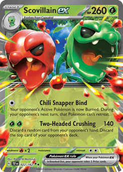 Scovillain ex #22 — Pokemon Temporal Forces