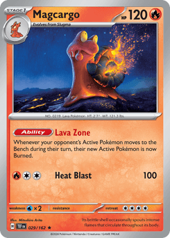 Magcargo #29 — Pokemon Temporal Forces