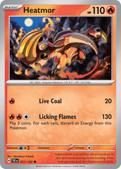 Heatmor #31 — Pokemon Temporal Forces