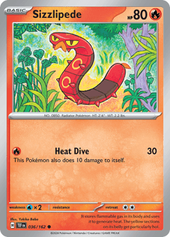 Sizzlipede #36 — Pokemon Temporal Forces