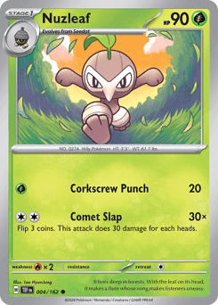 Nuzleaf #4 — Pokemon Temporal Forces