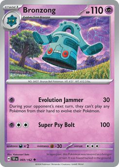 Bronzong #69 — Pokemon Temporal Forces
