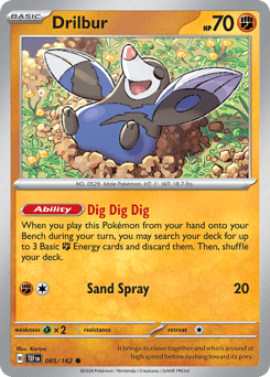 Drilbur #85 — Pokemon Temporal Forces