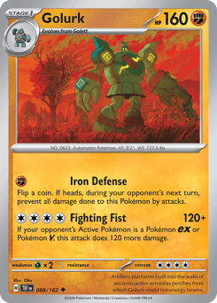 Golurk #88 — Pokemon Temporal Forces
