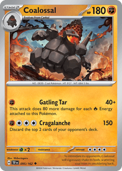 Coalossal #95 — Pokemon Temporal Forces