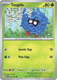 Tangela #1 — Pokemon Twilight Masquerade