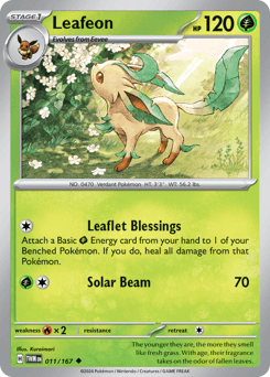 Leafeon #11 — Pokemon Twilight Masquerade