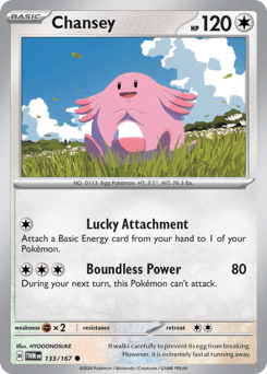 Chansey #133 — Pokemon Twilight Masquerade