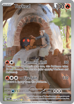 Torkoal #172 — Pokemon Twilight Masquerade
