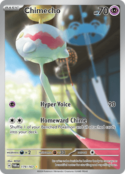 Chimecho #179 — Pokemon Twilight Masquerade