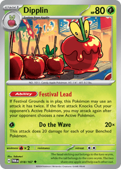 Dipplin #18 — Pokemon Twilight Masquerade