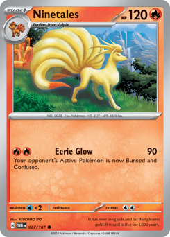 Ninetales #27 — Pokemon Twilight Masquerade