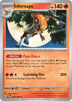 Infernape #33 — Pokemon Twilight Masquerade
