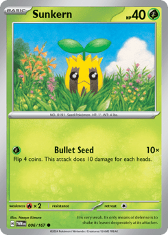 Sunkern #6 — Pokemon Twilight Masquerade