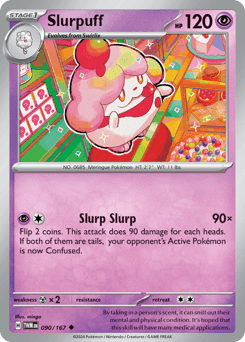 Slurpuff #90 — Pokemon Twilight Masquerade