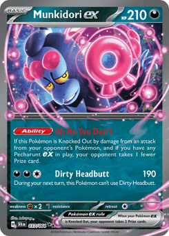Munkidori ex #37 — Pokemon Shrouded Fable