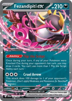 Fezandipiti ex #38 — Pokemon Shrouded Fable
