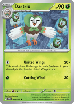 Dartrix #4 — Pokemon Shrouded Fable
