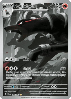 Houndoom #66 — Pokemon Shrouded Fable