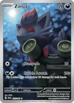 Zorua #75 — Pokemon Shrouded Fable