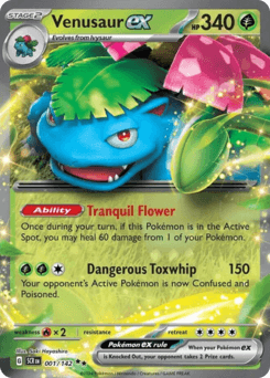 Venusaur ex #1 — Pokemon Stellar Crown