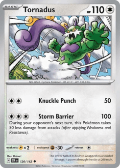 Tornadus #120 — Pokemon Stellar Crown