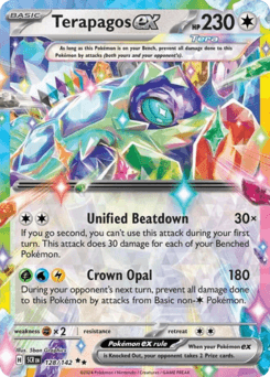 Terapagos ex #128 — Pokemon Stellar Crown