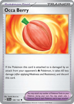 Occa Berry #140 — Pokemon Stellar Crown