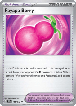 Payapa Berry #141 — Pokemon Stellar Crown