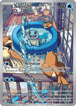 Squirtle #148 — Pokemon Stellar Crown
