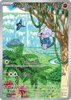 Meditite #153 — Pokemon Stellar Crown