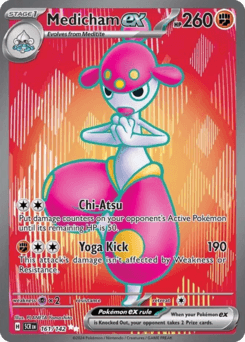Medicham ex #161 — Pokemon Stellar Crown