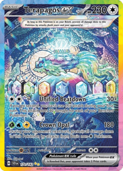 Terapagos ex #170 — Pokemon Stellar Crown