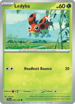 Ledyba #2 — Pokemon Stellar Crown