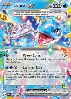 Lapras ex #32 — Pokemon Stellar Crown