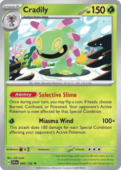 Cradily #6 — Pokemon Stellar Crown