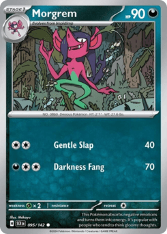 Morgrem #95 — Pokemon Stellar Crown