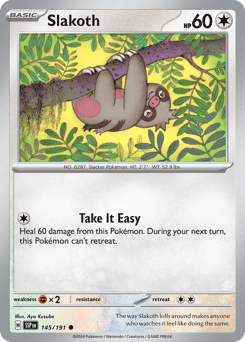 Slakoth #145 — Pokemon Surging Sparks