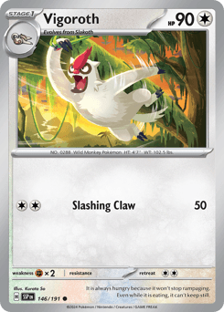 Vigoroth #146 — Pokemon Surging Sparks